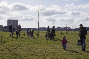 Paaseieren zoeken in het Cascadepark
