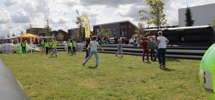 Kinderfeest in het Cascadepark